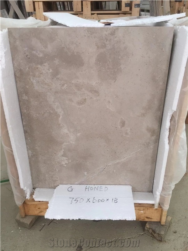 China Beige Limestone Tiles for Wall Cladding
