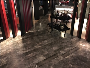 Claros Grey Marble Slabs