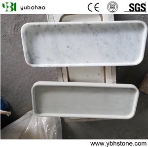 Bianco Carrara/Honed Kitchen Marble Trays/Dishes