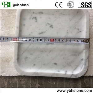Bianco Carrara White/Honed Small Daily Accessories