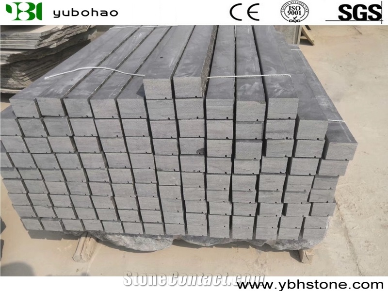 Bluestone Natural Black Basalt Kerbs for Garden