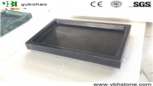 Dark Green/Honed Marble Tray for Kithchen/Bathroom