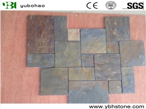 Decoration Natural Rusty Slate Floor Tiles