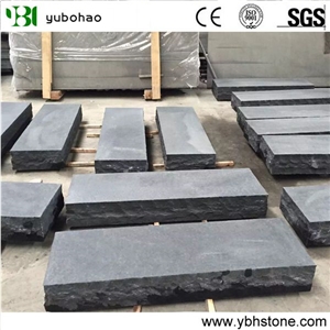 G684/Split Black Basalt Kerbstone for Landscaping