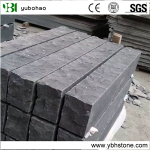 G684/Split Black Basalt Kerbstone for Landscaping