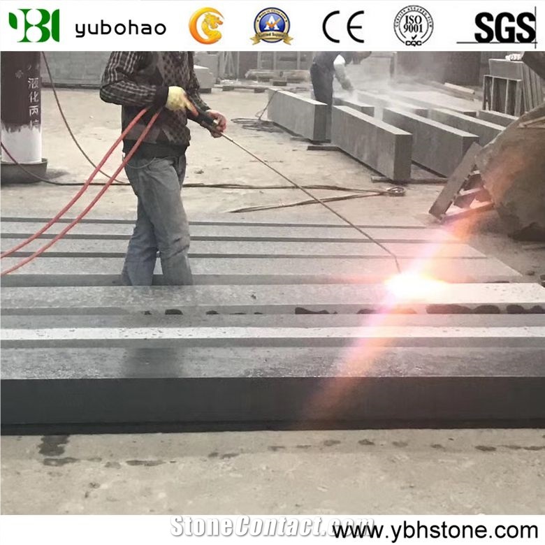 G684/Split Black Basalt Kerbstone for Landscaping