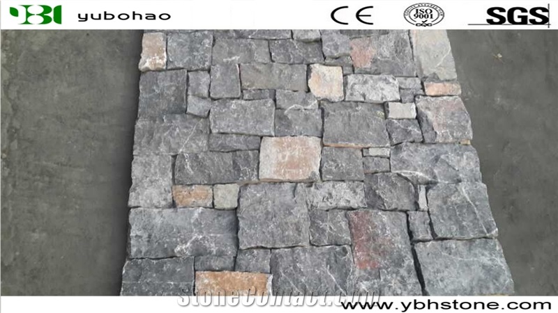 Natural Grey Split Surface Loose Wall Cladding