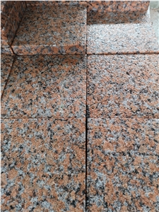 Maple Red Granite ,Red Granite Bushhammered Maple Red Granite ,Red Granite Bushhammered