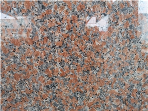 Maple Red Granite ,Red Granite Bushhammered