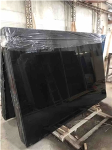 Pure Black Marble Slabs & Tiles