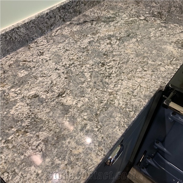 Azul Aran Granit Stone Slabs for Counter Tops