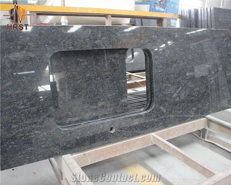 China Butterfly Blue Granite Kitchen Countertops