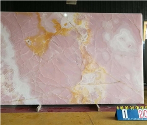China Supplier Pink Onyx Slab Price