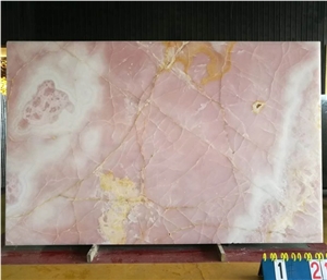 China Supplier Pink Onyx Slab Price
