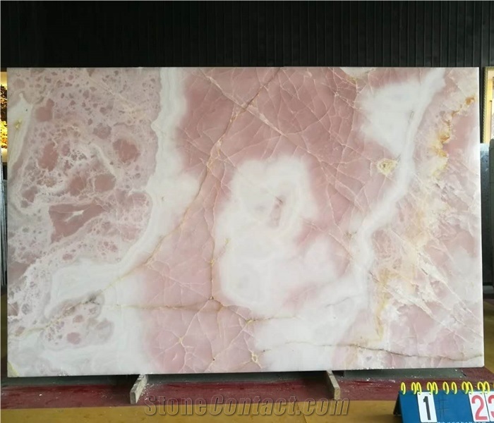 China Supplier Pink Onyx Slab Price