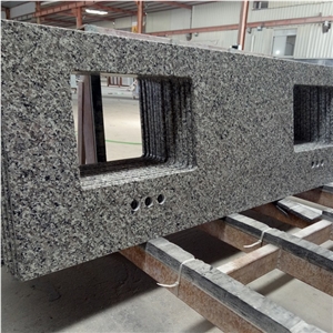 China Swan Grey Granite Countertop Prefab Price