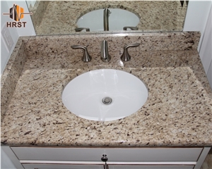 Giallo Ornamental Granite Vanity Top