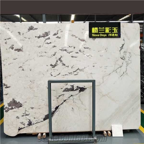 New Product China Nova White Onyx Marble Price