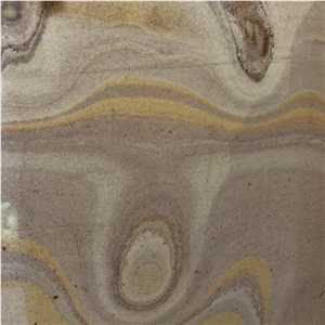 Orange Picasso Quartzite Slab for Sale