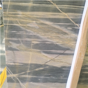 Polished Blue Levin Marble Slab