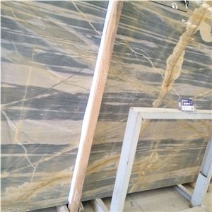 Polished Blue Levin Marble Slab