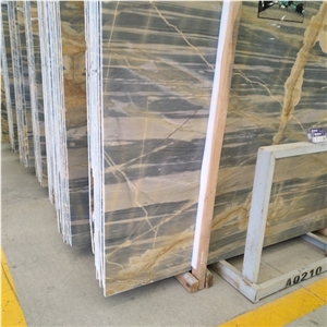 Polished Blue Levin Marble Slab