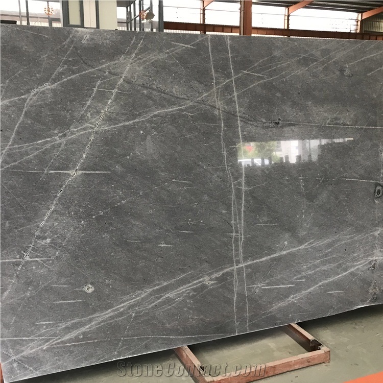 Silver Galaxy Gray Granite Slabs