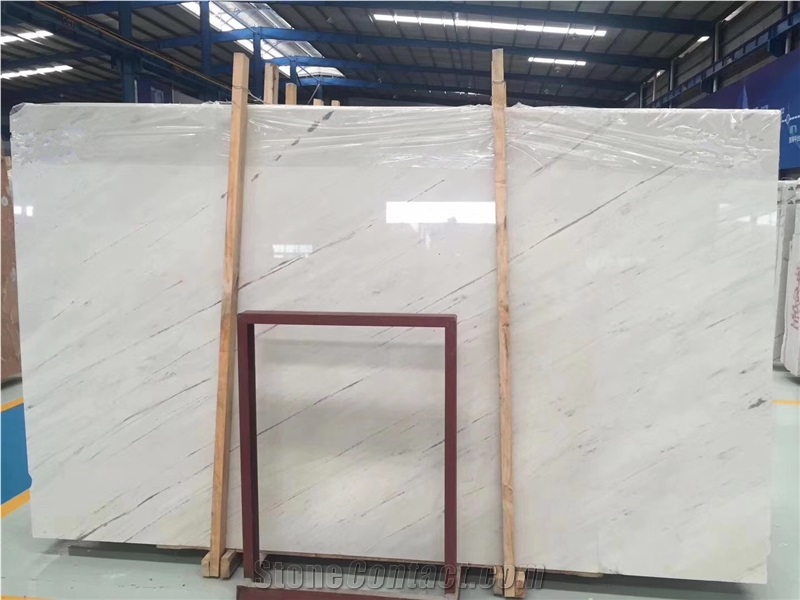 Sivec White Marble Slabs Cheaper Price Supplier