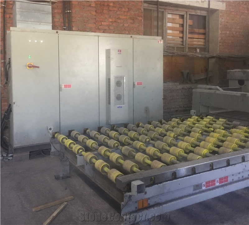 Used Breton KG 3000 Slab Polishing Line Machine