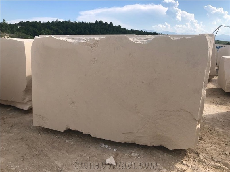Limestone Block, Turkey Ivory Limestone