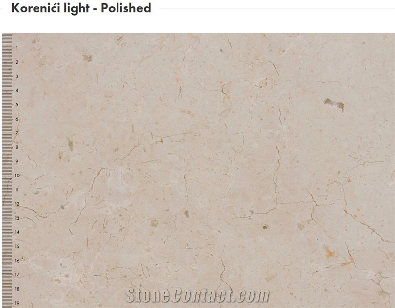 Korenici Limestone Tiles, Korenici Light Limestone