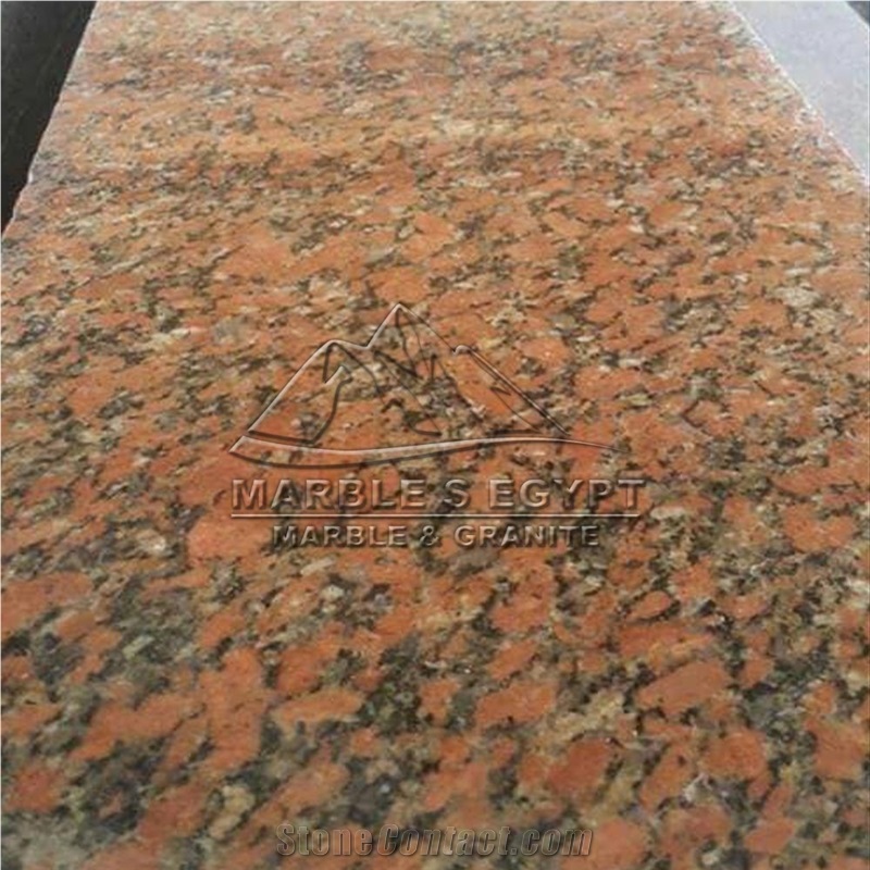 Red Aswan Dark Granite Tiles & Slabs