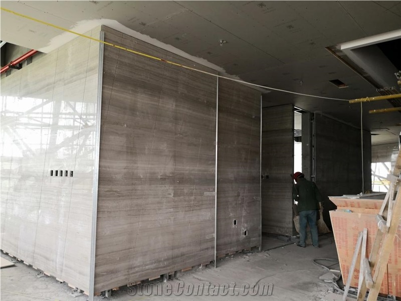 Athens Dark Grey Serpeggiante Marble Slabs