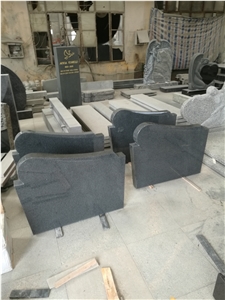Blue Pearl Granite Tombstone,Headstone