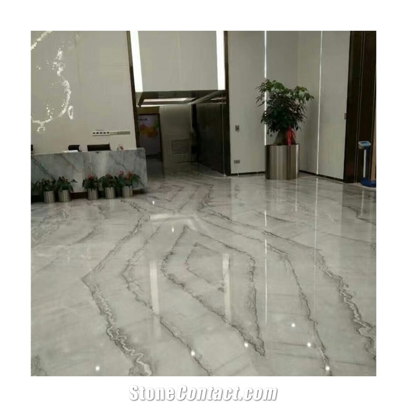 Bruce Grey Nuvolato Fantasy Marble Slabs