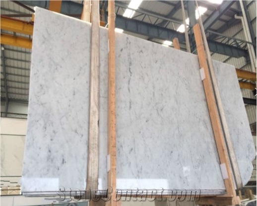 Carrara Thassos Polished Hexagon Marble Mosaic