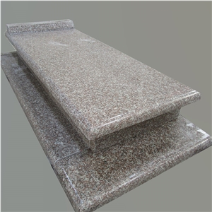 China Granite G664 Single Headstone Gravestone