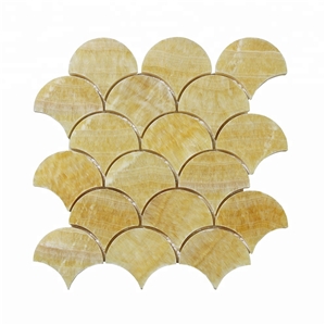 Fish Scale Tile Marble Mosaic Floor Wall Tile Fish Scale Tile Marble Mosaic Floor Wall Tile