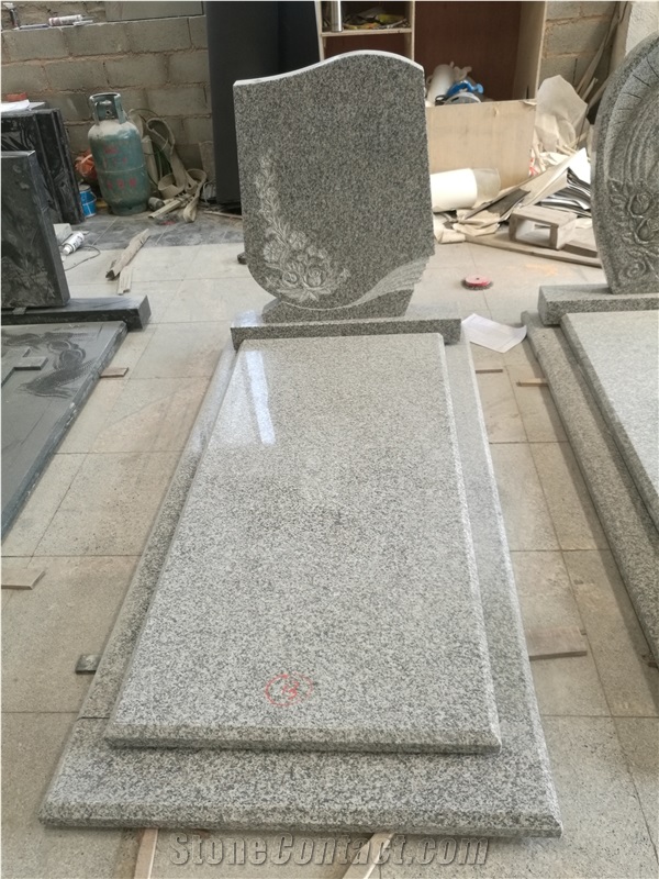 G623 Light Grey Tombstone