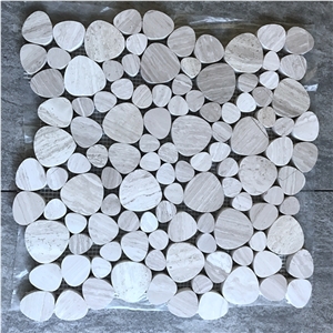 Hexagon Basalt Mosaic Honed Finished Floor Tile