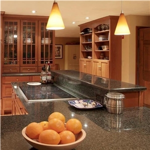 Nero Impala Granite Kitchen Countertop