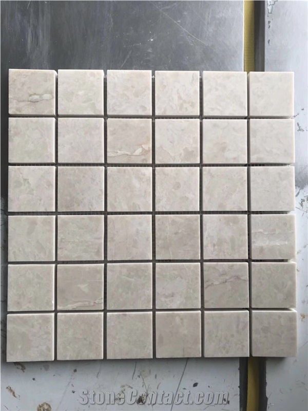 Polished Beige Altman Marble Mosaic