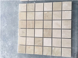 Polished Beige Simi Marble Mosaic
