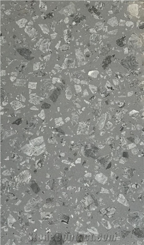 Terrazzo Mosaic Art Design for Bathroom Floor