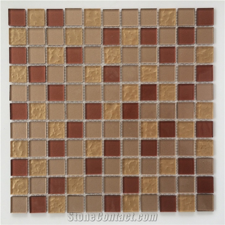 Wholesale Decorative Square Glass Mosaic Pattern