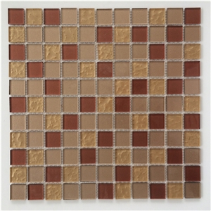 Wholesale Decorative Square Glass Mosaic Pattern