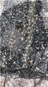 Indian M6 (Deep Black With Uniform Flowers) Granite Blocks