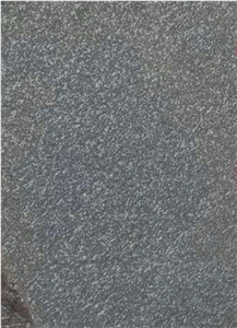 M10 Green Flowers On Deep Black Background Granite Blocks
