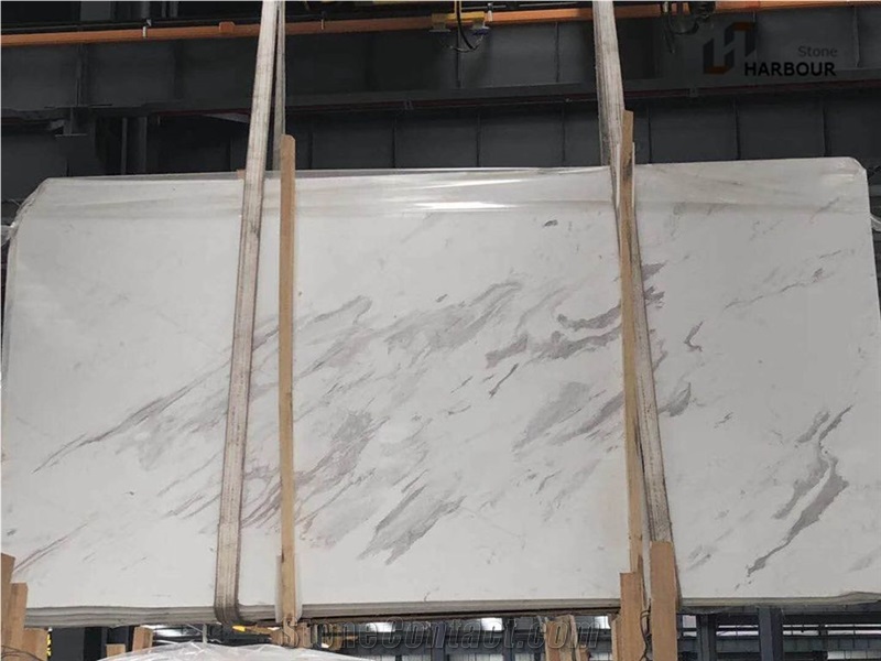 Bella White Marble Slab, New Marbella White Marble