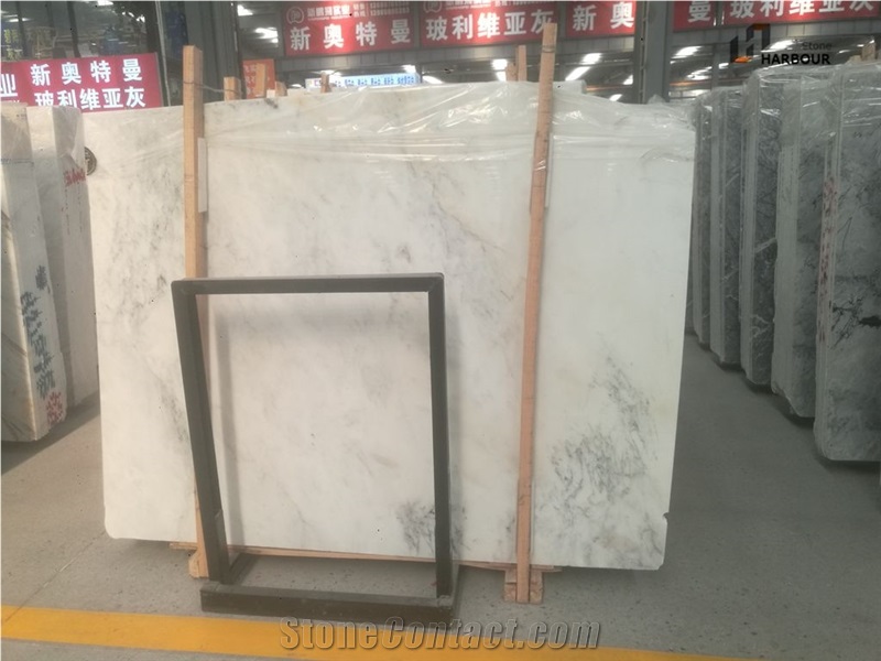 Bella White Marble Slab, New Marbella White Marble